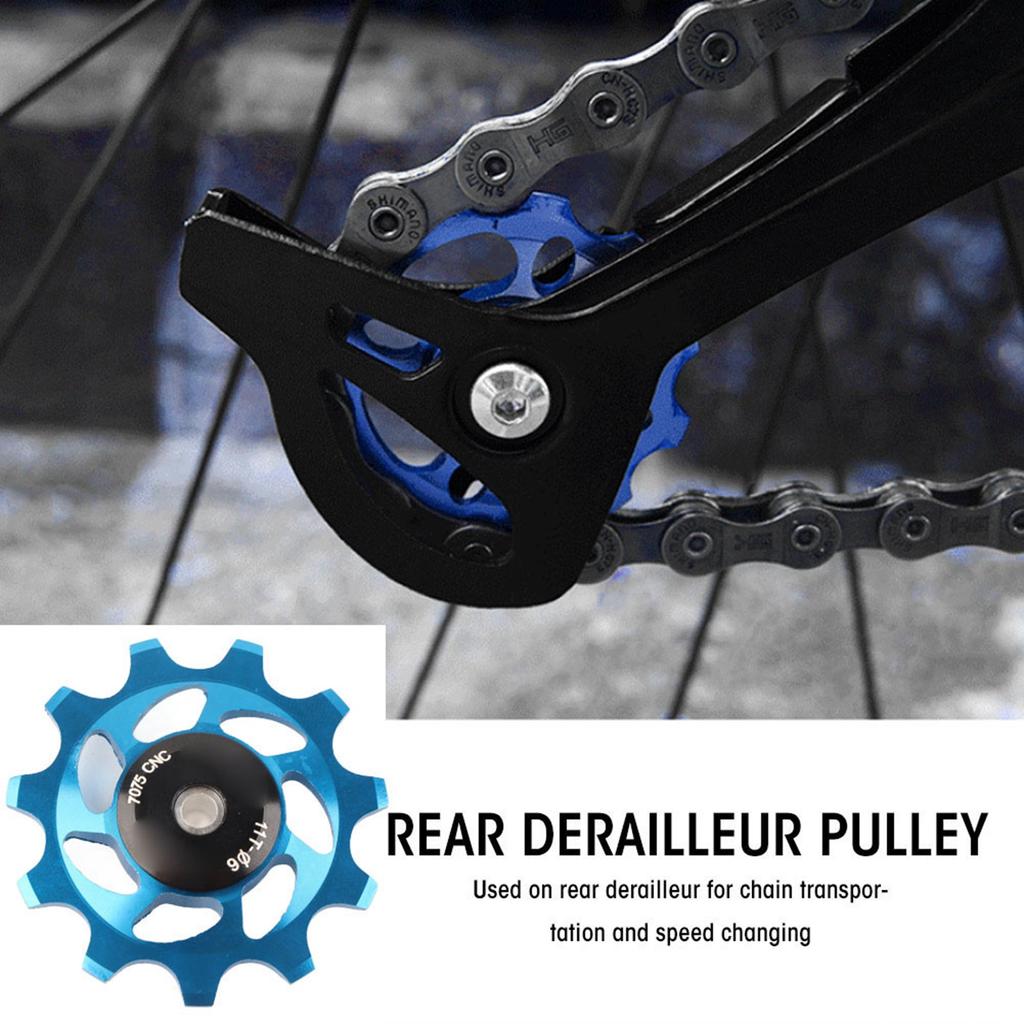 11T Bike Wheel Pulley Rear Derailleur Pulley for Mountain Bike Replacement Parts