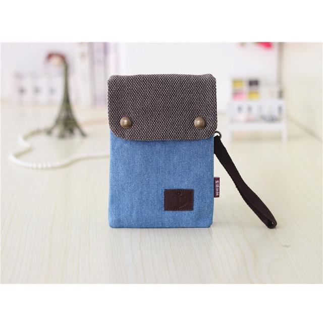 Denim Women Mini Shoulder Bag Messenger Bags Clutch Purse Female Crossbody Bags Phone Bags