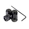 4Pcs OZ Racing Styling Logo Emblem Case Tire Valve Core Stem Caps Anti Theft Finger Car Wheel Tyre Rim Air Cover Car Accessories