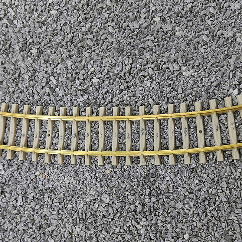 1/87 Ho Scale Train Track Model Miniature Sand Table Train Railway Layout Straight Track/Curved Track