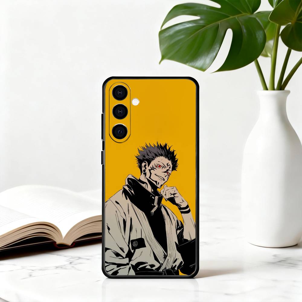 

Jujut-su R-Ryomen S-Sukuna Kaisen-RS Phone Case For Samsung Galaxy A73,A72,A71,A70,A53,A52,A51,Soft Silicone Black Cover Samsung a52