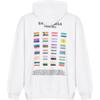 Balenciaga Pride Hoodie Boxy Fit 'White' Unisex 651799TMVO30904