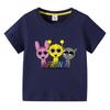 Summer Sprunki Kids Clothes Incredibox Boys Girls  T-shirts Cartoon Game Character Print Tops Cool Comfortable Short Gift