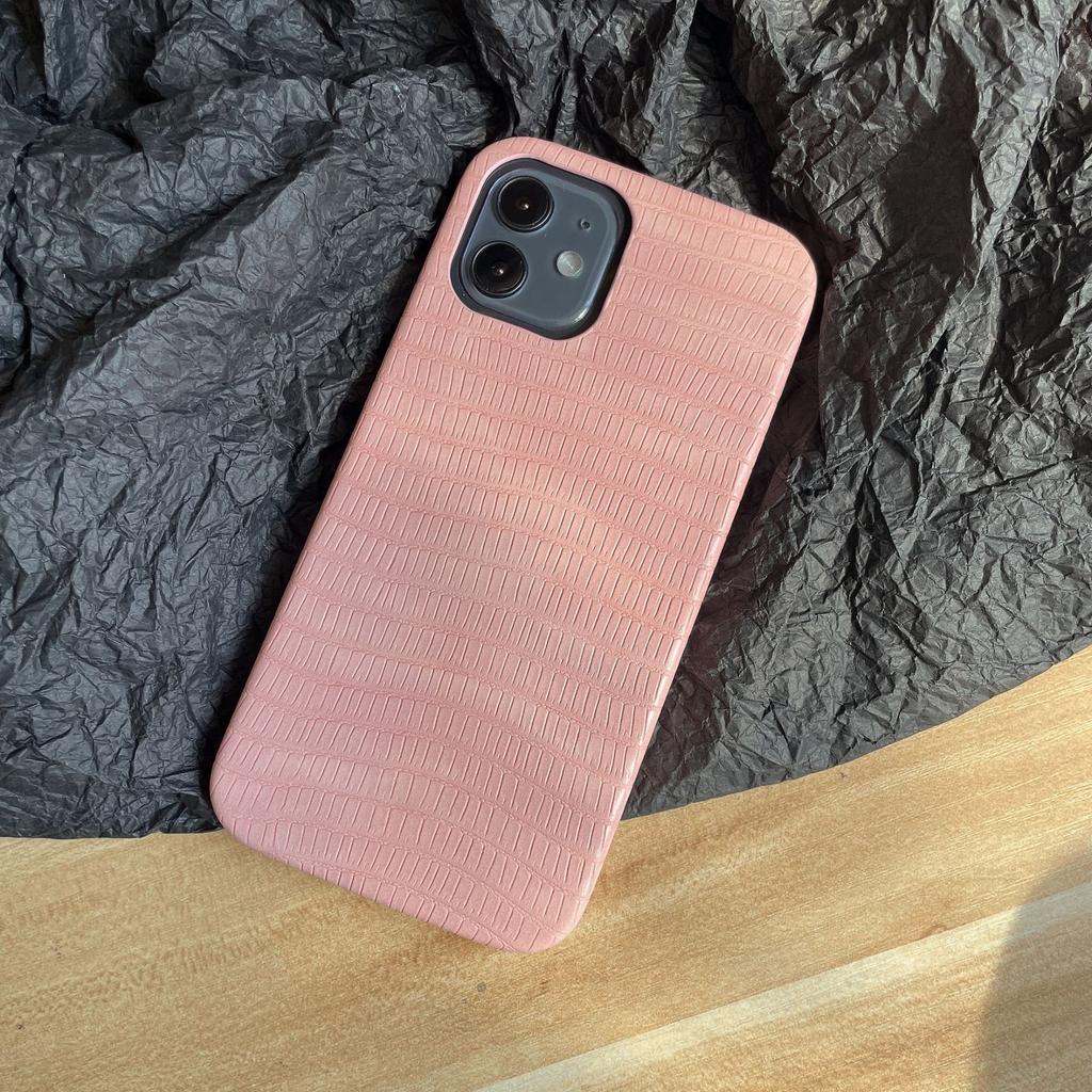 Cold wind rhombus cortex iPhone13 Apple 12 mobile phone case 11promax simple 8p/7se/x suitable