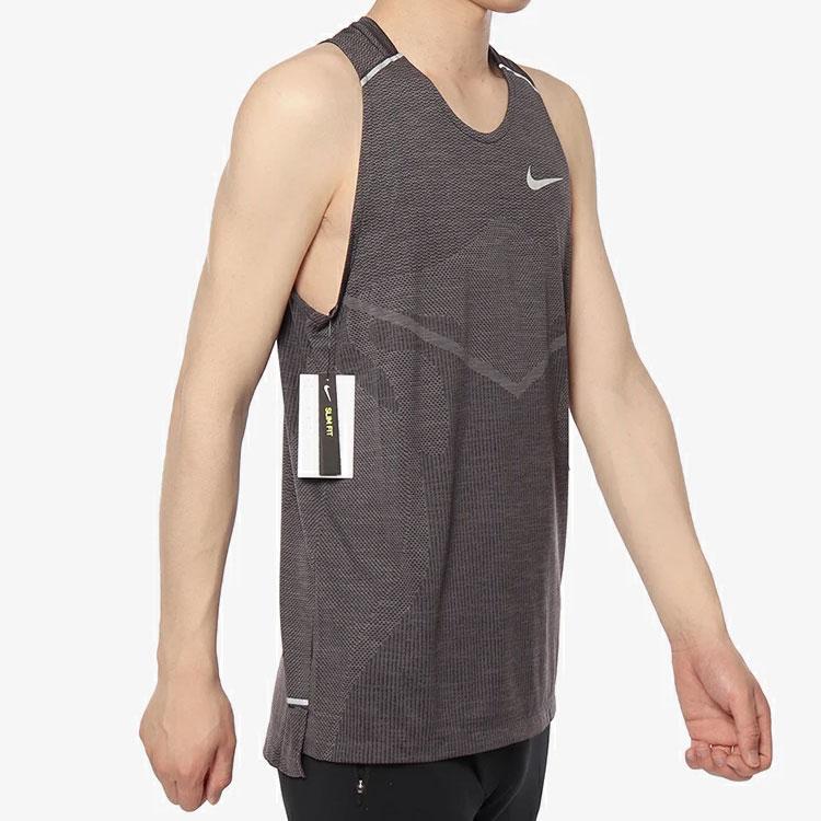 Nike Max90 TechKnit Cool Stampa Logo Casual Ampio Traspirante Girocollo Gilet Uomo Top AJ7590-010