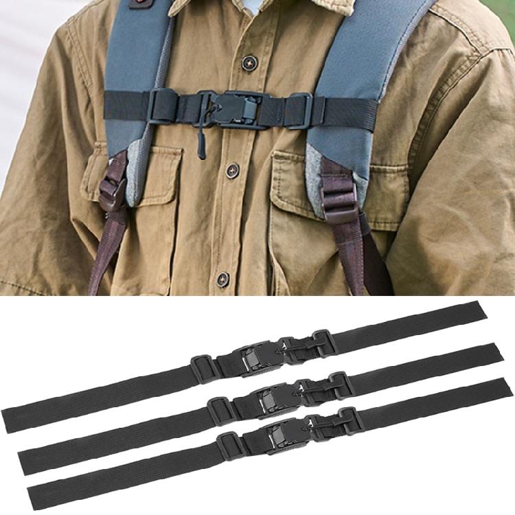 Comfortable Fit Backpacks Chest Strap With Quick Magnetic Snap, Adjustable For Comfort During Hiking And Travelling