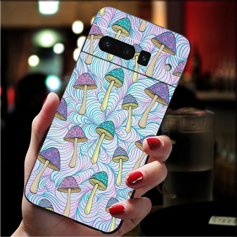 Etui na telefon do Google Pixel 10 9 Pro XL 9A 8 7 6 Pro Pixel 8A 7A 6A Pixel 8 7 6 5 Etui z grzybami