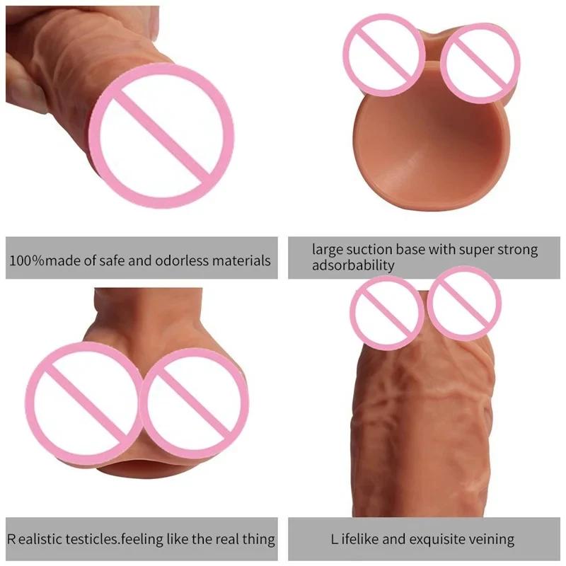 Imitacja teleskopowego dildo wagina stas majtki z penisem gag w ustach fetysz sextoy gejowskie dwuwarstwowe erotyczne gry zabawki na penisa