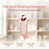 Soft PVC material Animal Bookmark 3D three-dimensional modeling PVC Bookmark  Book reading marking
