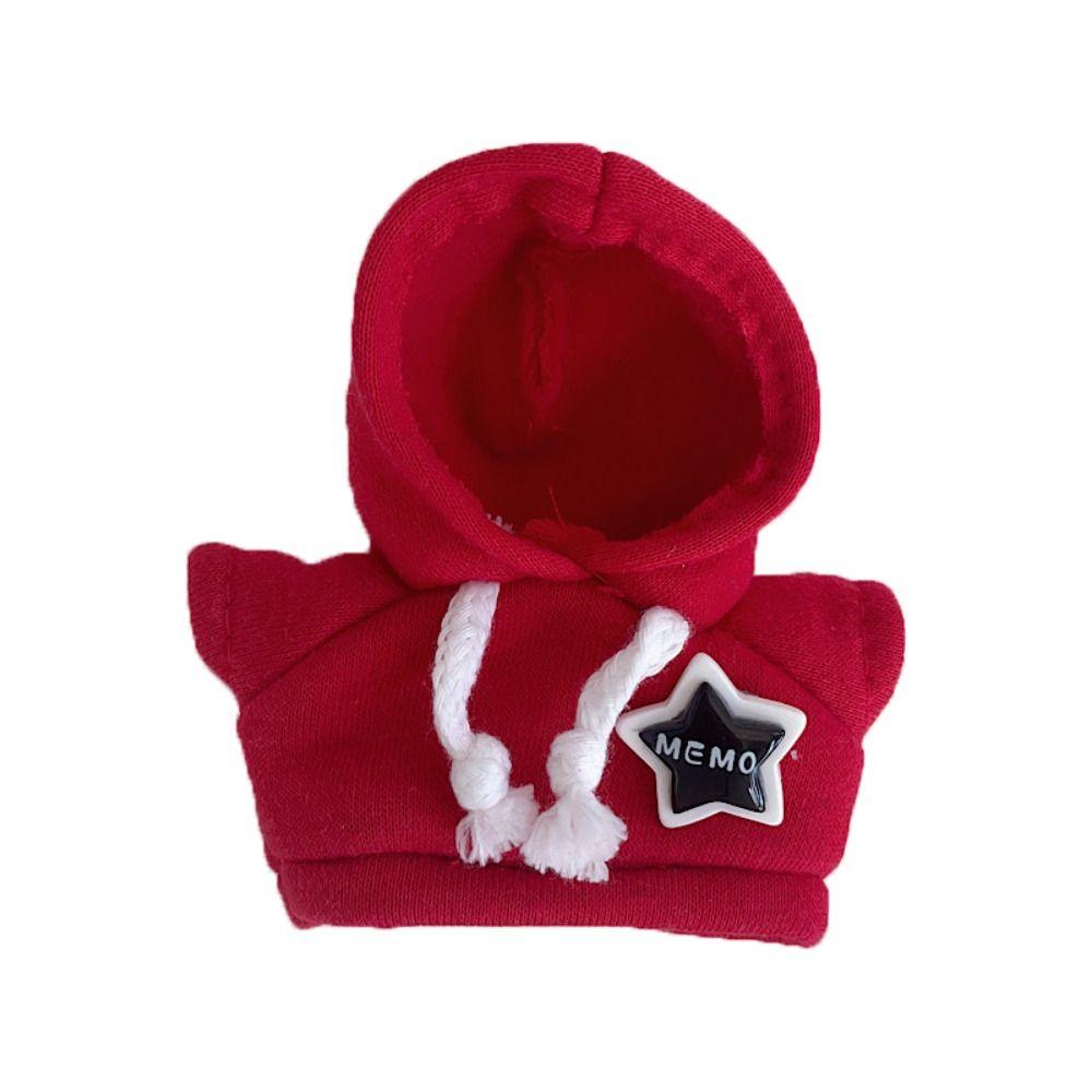 10 Colors Doll Clothes Outfit Sweaters Mini Idol Doll Star Hoodies for 17cm Stuffed Dolls