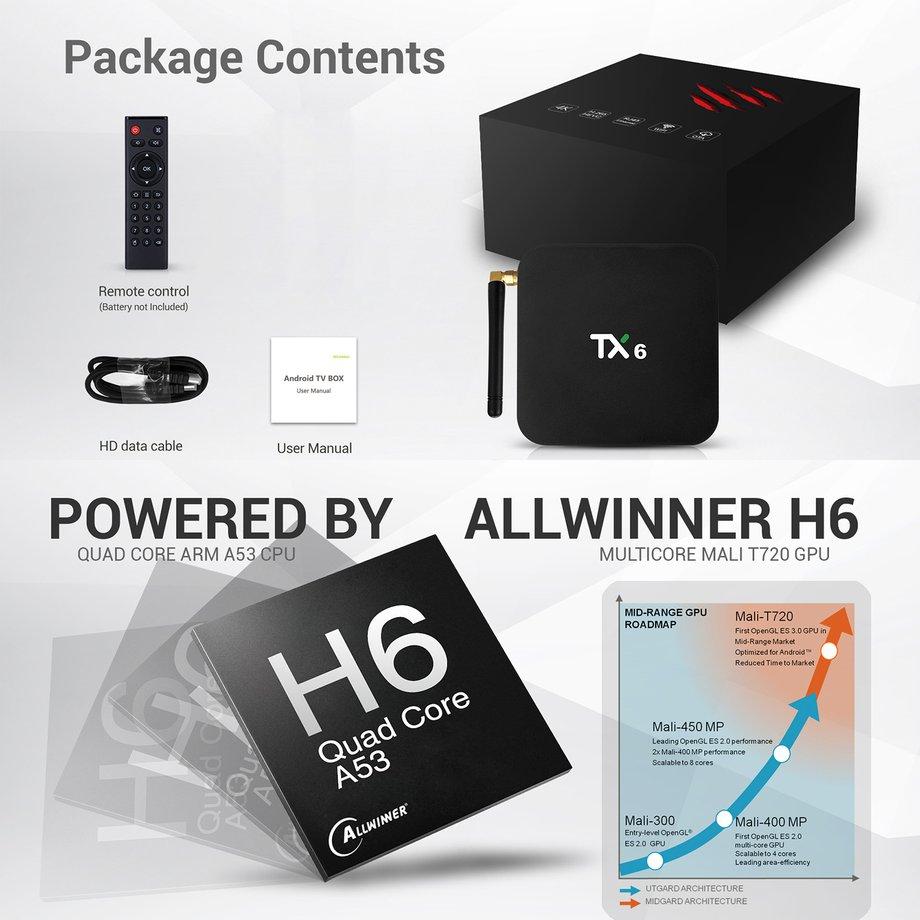 Box H6 Buy TX6 TV Box Wifi Allwinner H6 Quad Core USB 3.0 High Definition TV ...