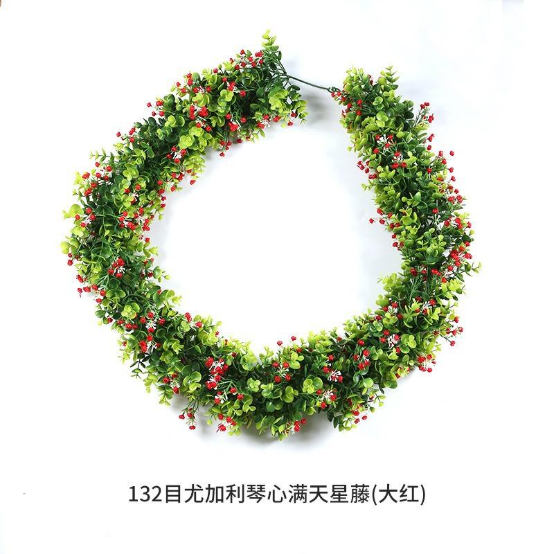 Hotel Wedding Photo Simulation Wreath Storefront Decoration Simulation Plant Door Decoration Pendant Green Plants