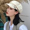 Adult Beret Hat Breathable French Style Baseball Caps Breathable Octagonal Hat