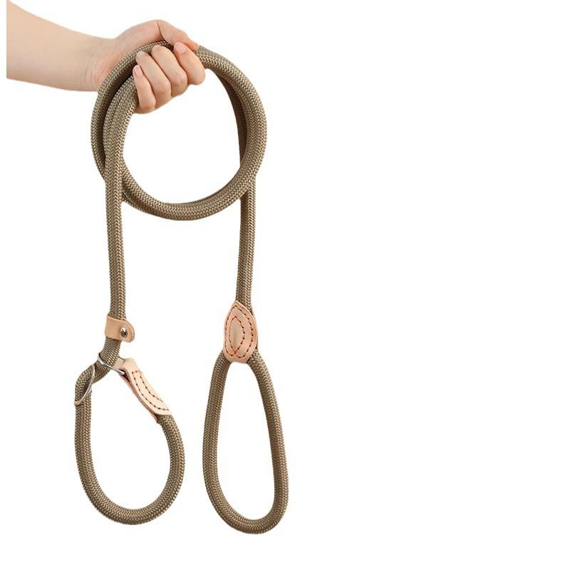 Dog Rope Anti-explosion Rush P Chain Walking Dog Leash Anti-break Free Dog Chain Medium and Large Dog Anti-explosion Rush Leash Dog Rope