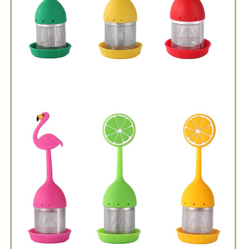 Te Infuser Diffuser Filter Kryddörter Påse Sikt Tekanna Bryggning Te Sil Artiklar Tebryggare Verktyg Tetillbehör