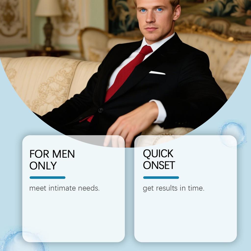 Men's Care Spray Gently Nourishes Men's Bodies, Making Them Feel Refreshed And Delicate, Enhancing Their Daily Condition,30ML