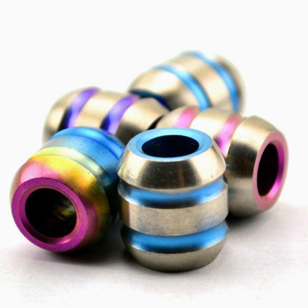 10 Styles TC4 Knife Beads Titanium Alloy Paracord Rope Knife Beads  EDC Multi Tools