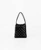 Jina In Ny Royal Princess Large Shoulder Bag [Black Quilting]