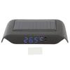 Solar Power Clock Portable LED Luminous Digital Clock for Vehicle Auto Car Truck Accessory DecorationBlue