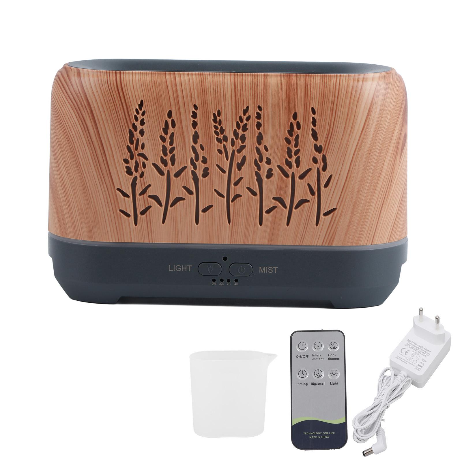 200 мл Flame Diffuser Humidifier Портативный бесшумный аромадиффузор с дистанционным управлением для дома