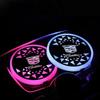USB Charging Car Water Cup Mats Coaster Smart Induction Light for Cadillac Escalade ATS CTS CT4 CT5 CT6 EXT STS SLS SLR SRX XLR