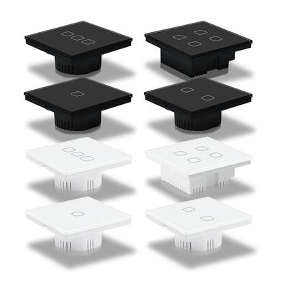Interruttore a Parete Smart Touch WiFi Tuya Standard Europeo Tipo 86 a Filo Singolo