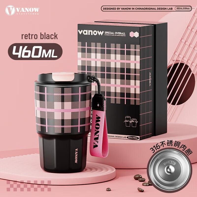 Vanow Portable Insulated Straw Cup