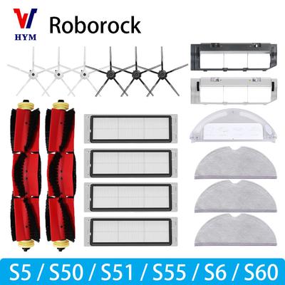 Voor Roborock S5 S50 S51 S55 S6 S60 S6 Pure Stofzuiger Accessoires HEPA Filter Dweil Doek Zijhoofd Borstel Reserveonderdelen