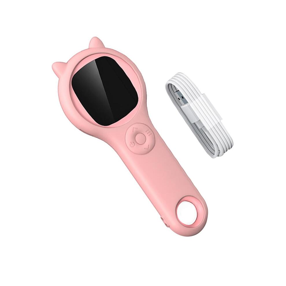 STARTIST Kids Magnifying Glass Educational Learning Toy USB 500x Magnification Handheld Science Toy Interactive for Boys Girls Ages 3+ Pink
