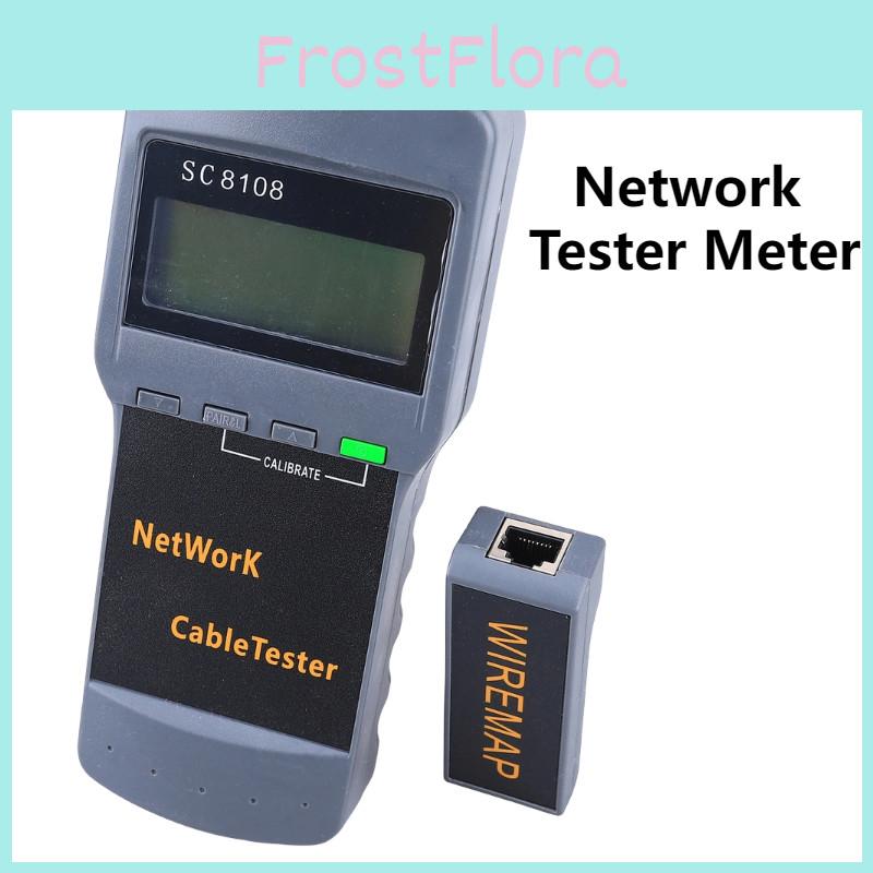 Sc8108 Network Cable Tester Length And Breakpoint Testing Rj45 Signal Detector Line Finder And Remote Identifiers