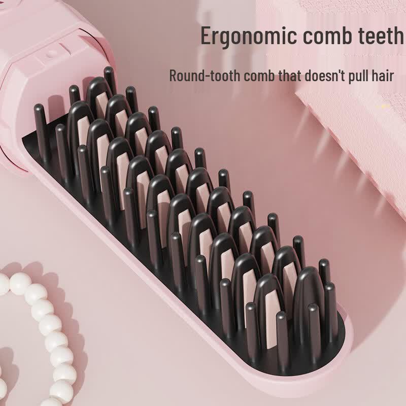 ZISIZ Wireless Capsule Negative Ion Hair Straightener