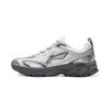 Li Ning Cushioning Abrasion Resistant Breathable Low Top Running Shoes Men's White Silver ARXW023-4