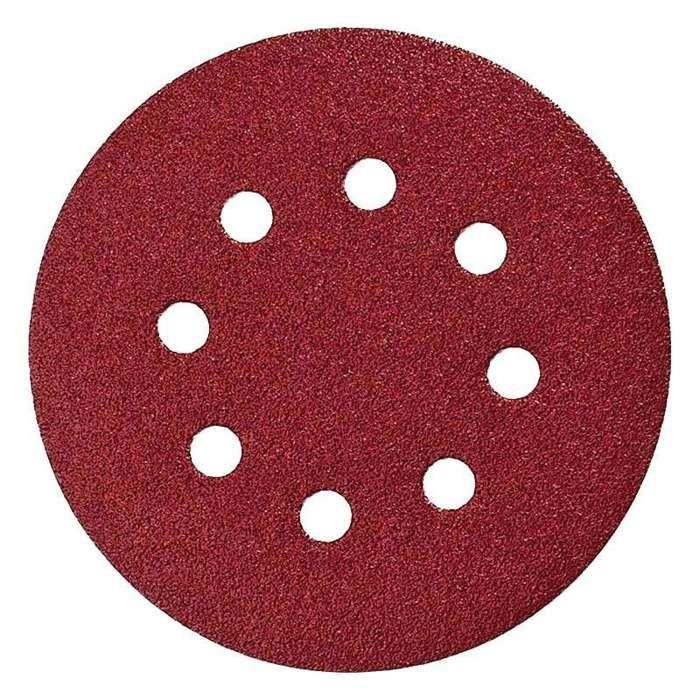 Déstockage -Makita - Disque abrasif 125 mm et 8 trous - Grain : 100