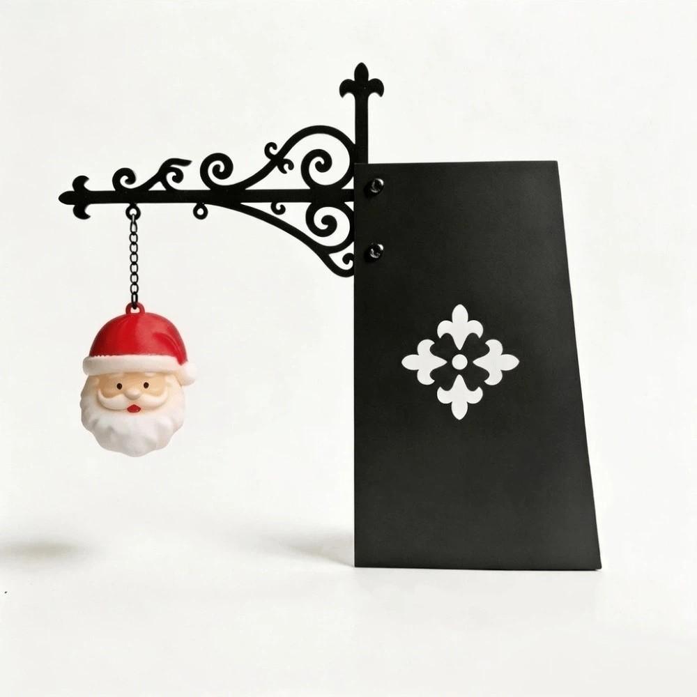 Iron Art Christmas Bookmark Light Retro LED Library Lantern  Reading Space