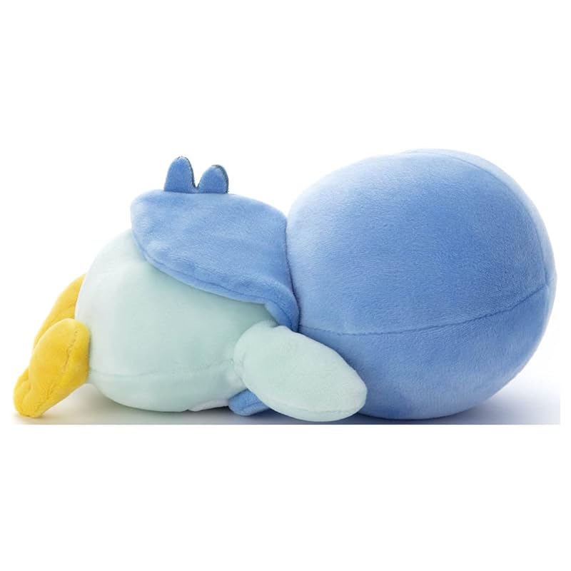 Takara Tomy Arts Pokemon Sleeping Friend Plush Toy S Piplup, Approx. 20cm Wide