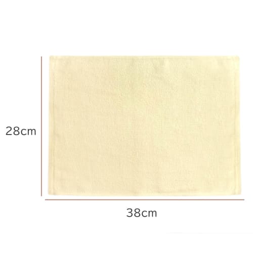 [Easy to wash, commercial use] 100% Cotton Colorful Hand Towels, Large, 4 Colors, 40-Count, 28 x 38 cm, Product Number: 346868