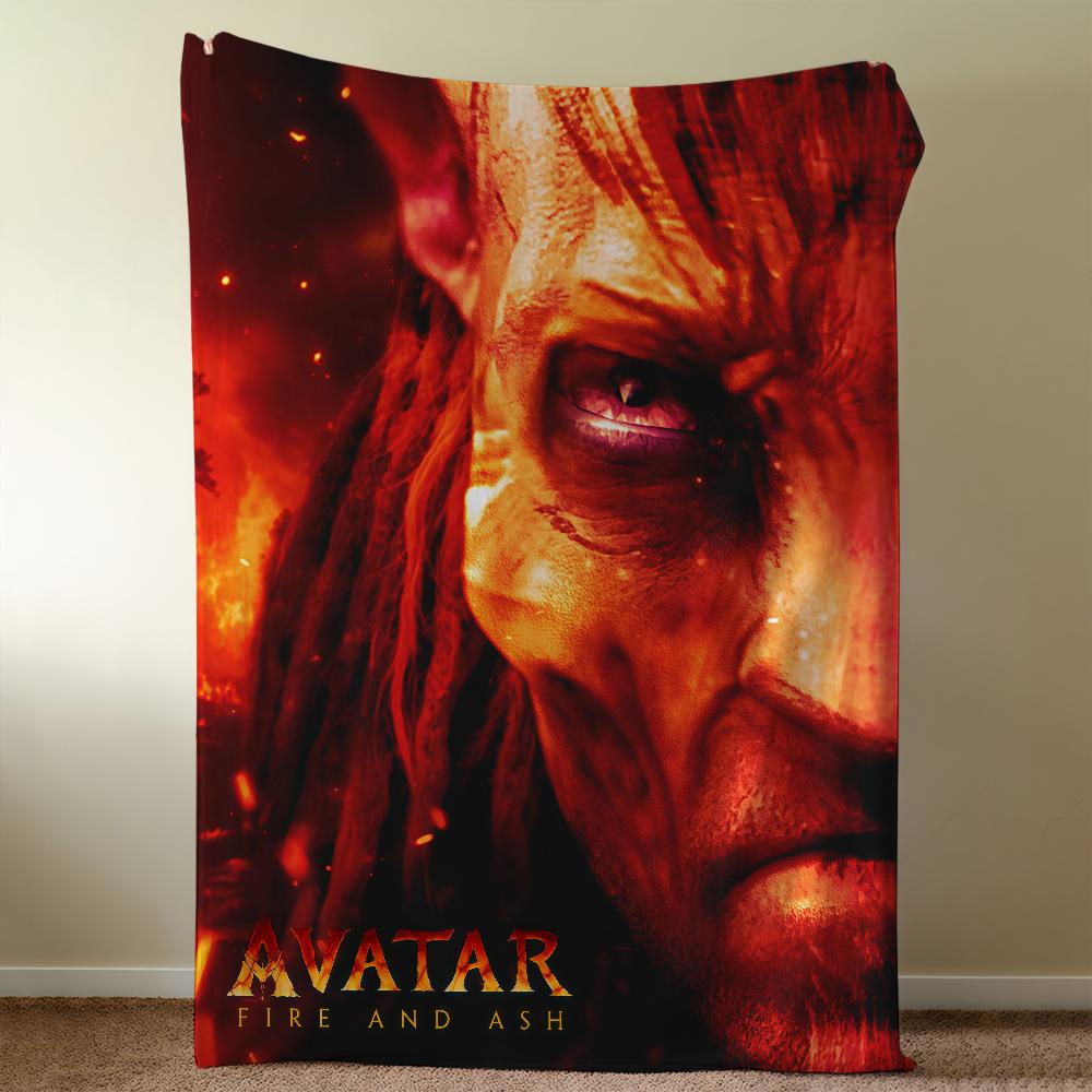 A-AvatarS-ES Fire And Ash 2025 Blanket Throw Super Cosy Plush Living Room Sofa Couch Childish Birthday Gifts