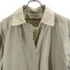 LONDON FOG 80s 90s Made In USA Old With Liner Stainless Collar Coat 14 Women Used