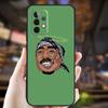 Rapper 2pac Singer Tupac Case For Samsung Galaxy A15 A35 A55 A53 A33 A13 A36 A56 A26 A16 A22 A32 A52 A54 A34 A05 A06