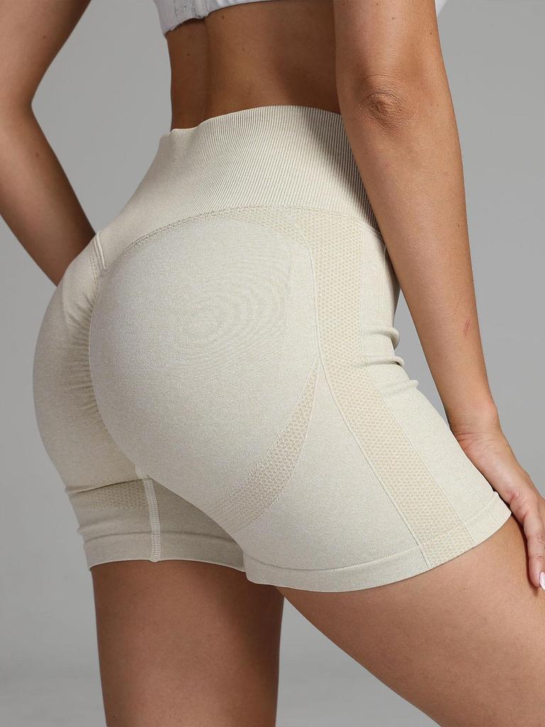 Women's Quick-Dry High Waist Yoga & Running Shorts