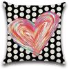Valentine's Day pillowcase decoration home love rainbow decoration pillowcase Valentine's Day decoration cushion cover