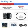 Freenove Kit for BBC Obstacle Light Line Remote Melody Colorful Sample Blocks and Python Code MicroRover Microbit (V2 Included), Avoidance,