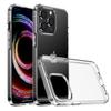 Applicable To Iphone16 Mobile Phone Case Transparent Airbag Apple 15pro Protective Case TPU + PC Anti-drop Case Beer Soft 14