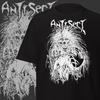 T-Shirt Antisect Merch Band Punk Vintage Abbigliamento Crust Punk Maglietta Anarco-Punk