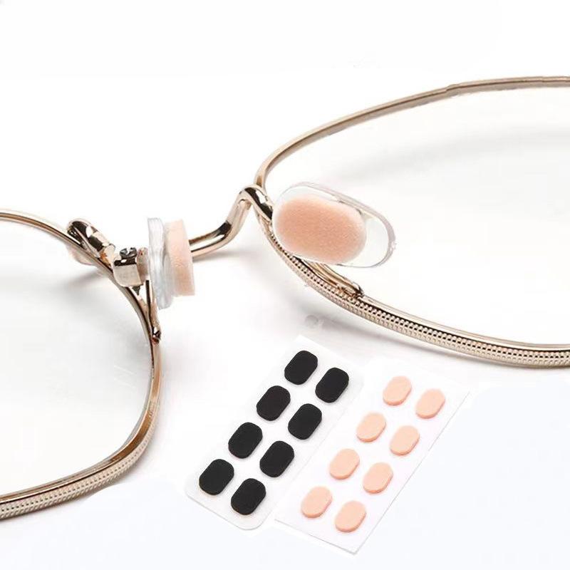 Soft Sponge Nose Pads for Glasses, No Pressure Marks, No Makeup Peeling, Anti-slip, Height-increasing Eye Frame, Comfortable Nose Pads