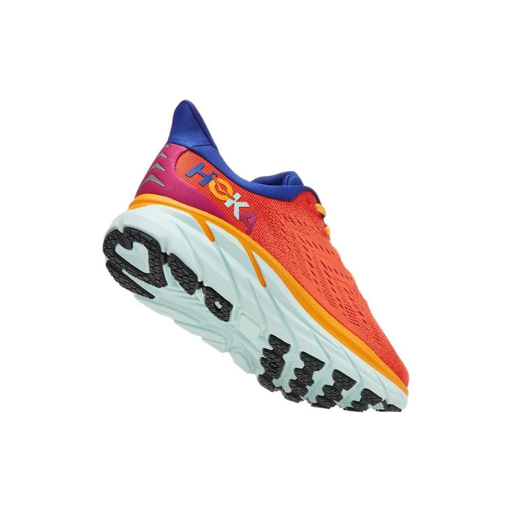 HOKA Clifton 8 ST/ART Pack Herren Sneaker Orange Fiesta Bluing 1119393-FBLN
