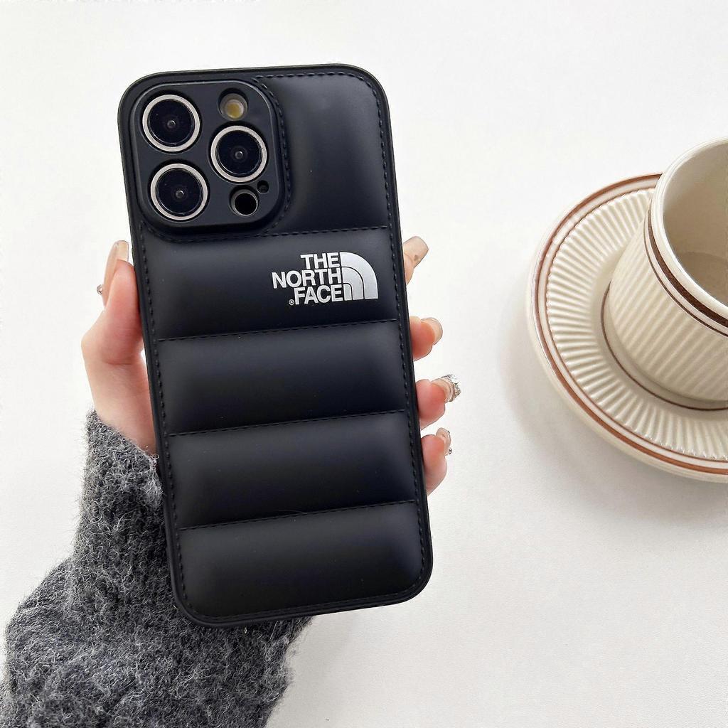 Down Jacket Series Compatible with Apple 16Pro Mobile Phone Case Anti-fall