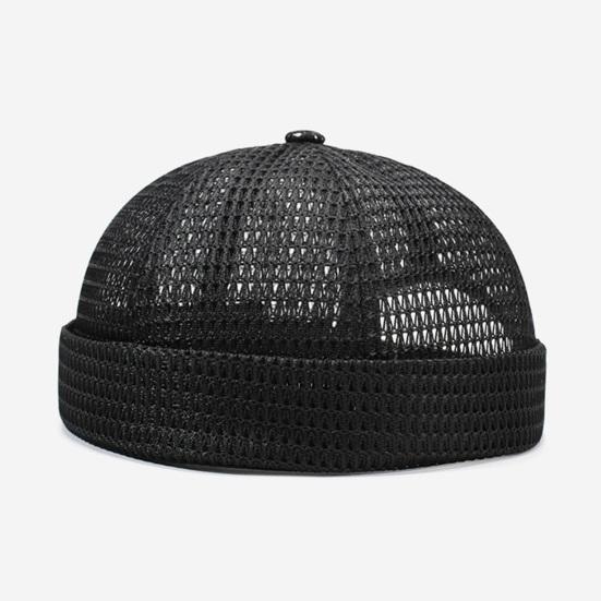 1/2 stk. Herrehat Justerbar Tilpasset Pasform Åndbart Mesh Design Letvægts Foldbar Hip-Hop Stil Sommerkasket Udendørs Aktiviteter Rejsetøj