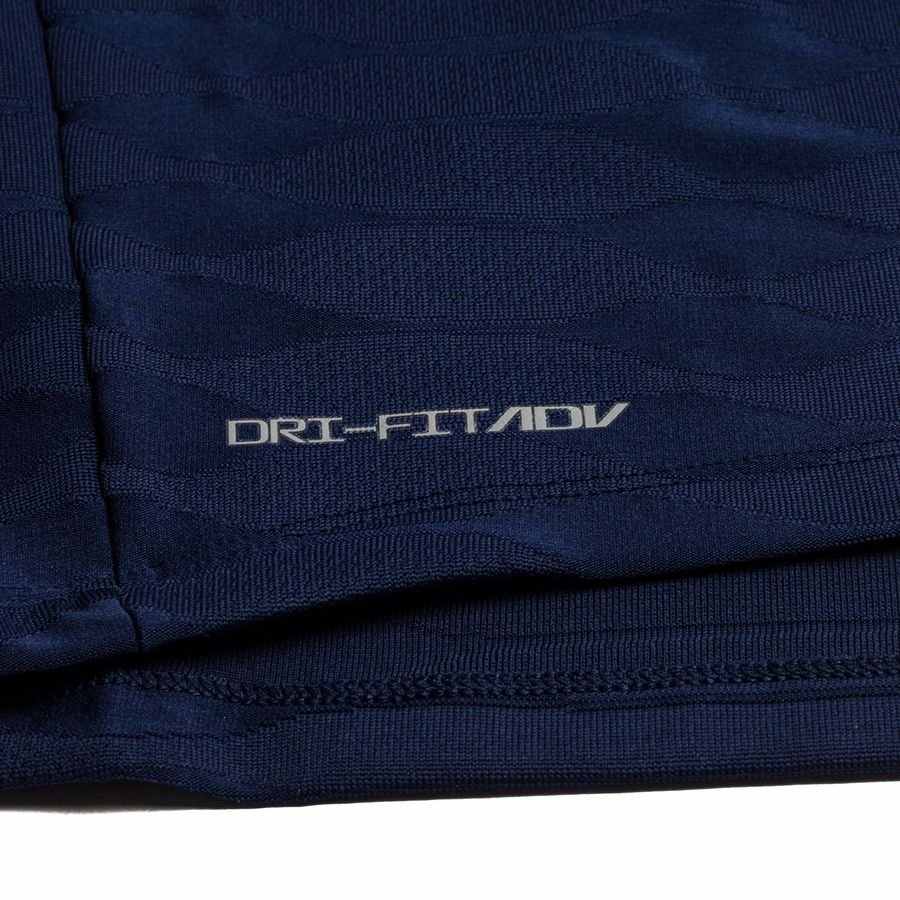 Nike Logo Label Half-Zip Training Long Sleeve Football Shirt Tottenham Hotspur Player Edition Men Tops Blue CW1379-429