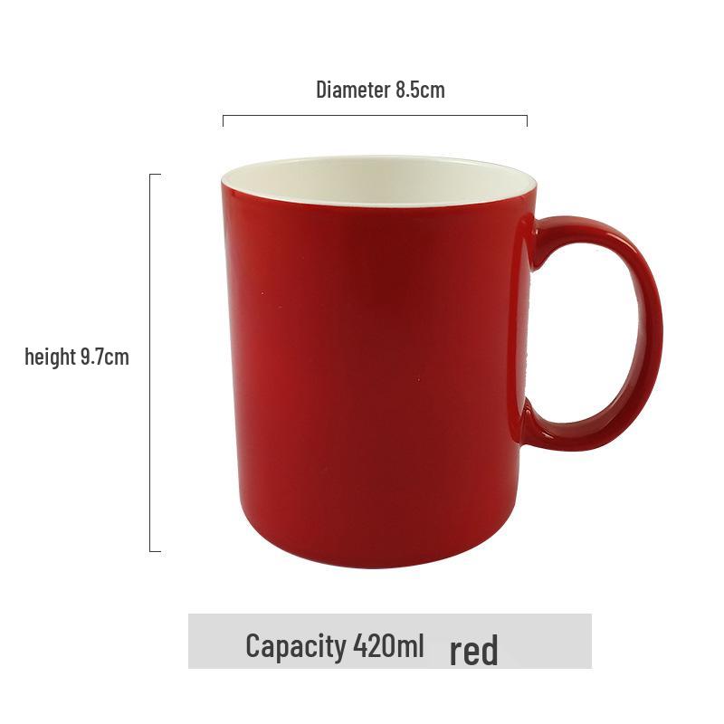 Creative Bone China Glaze Mug - Ideal for Home Office & Gifting